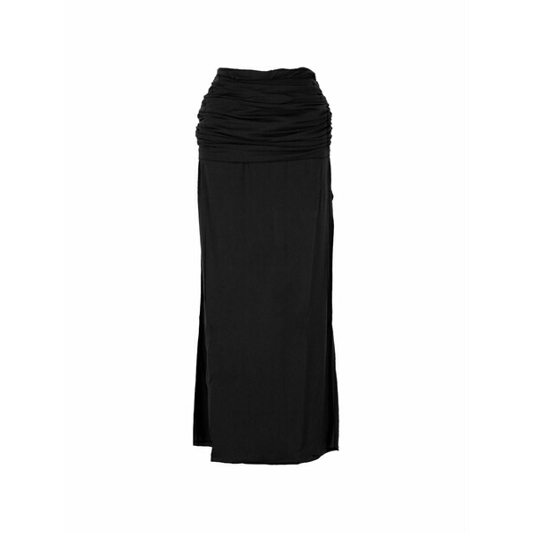 フェデリカ・トシ レディース スコート ボトムス Ruched-waist skirt Black