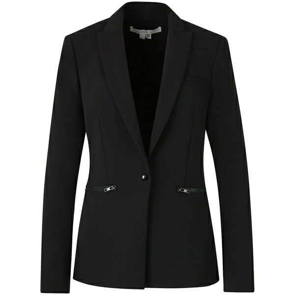 ヴェロニカ ベアード レディース 上衣＆上衣 アウター Zip pocket single-breasted blazer Black