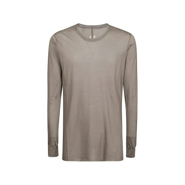 リックオウエンス メンズ プルオーバー トップス Long-sleeve t-shirt Grey