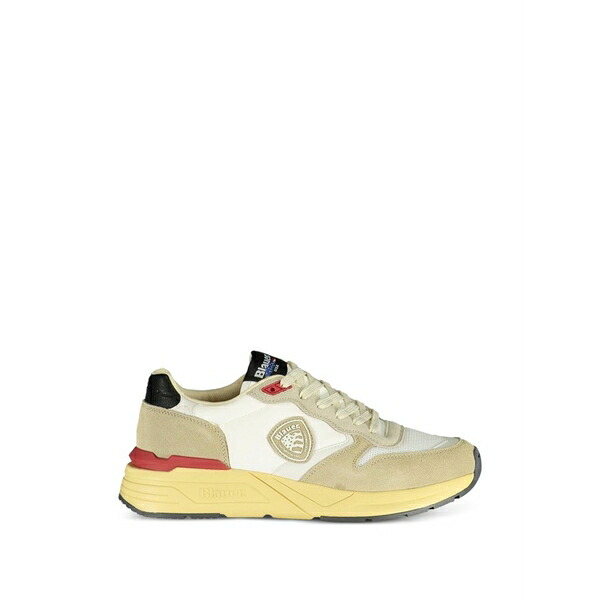 ブラウアー メンズ スニーカー シューズ Panelled sneakers Neutrals