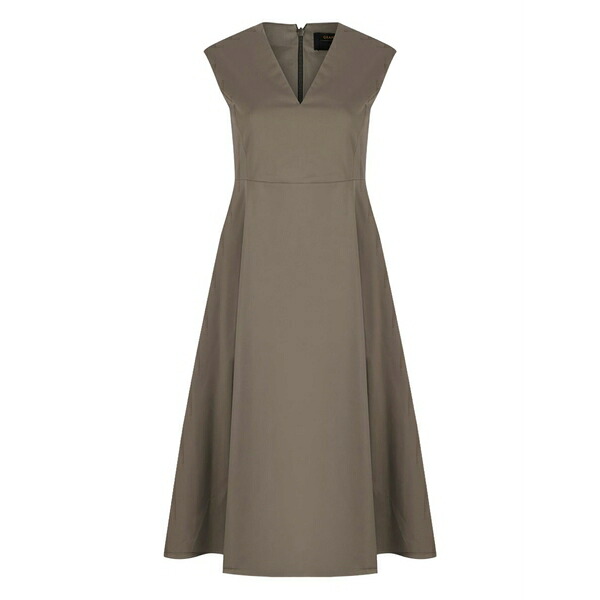 グランサッソ レディース 衣装 トップス V-neck dress Brown