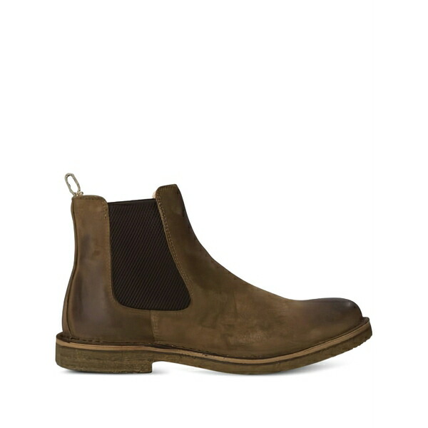 アストルフレックス メンズ ブーツ シューズ Elastic-panel chelsea boots Brown
