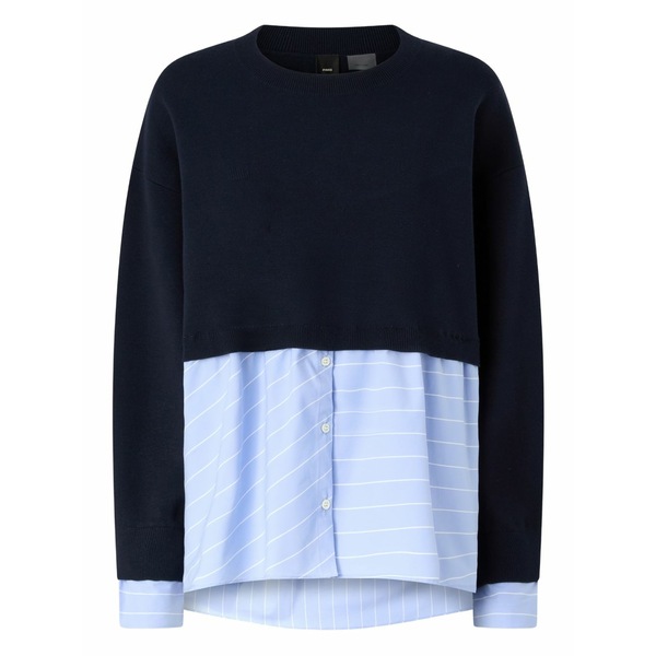 ピンコ レディース シャツ トップス Layered top Blue｜asty