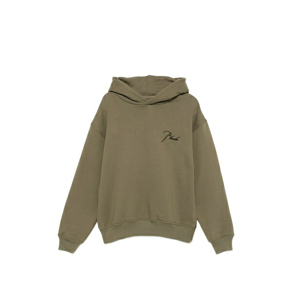 ルード メンズ パーカー・スウェットシャツ アウター Green hoodie Green