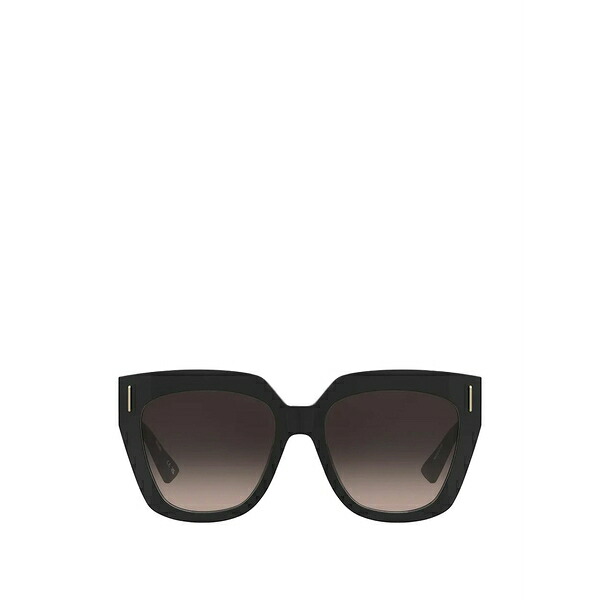 モスキーノ レディース サングラス＆アイウェア アクセサリー Geometric-frame sunglasses Black｜asty