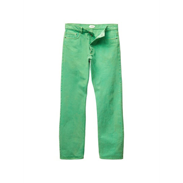 ヴェルサーチ メンズ デニムパンツ ボトムス Straight jeans Green|asty