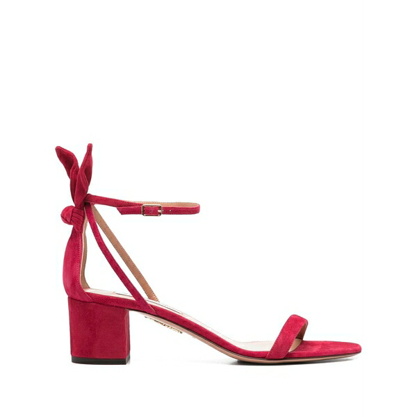 アクアズーラ レディース サンダル シューズ 55粍 bow tie sandals Pink