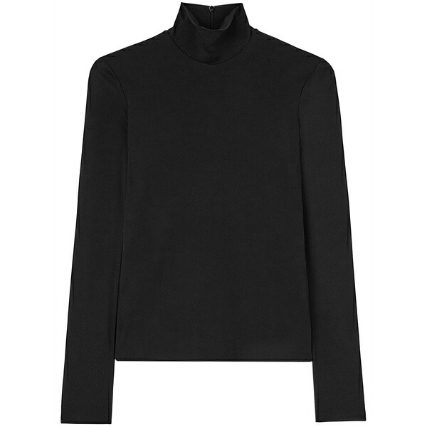 ジル・サンダー レディース 編み物\u0026プルオーバー アウター High-neck jumper Black