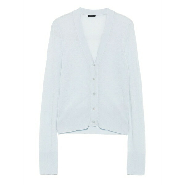 ジョセフ レディース ジレー アウター Button-front long-sleeve cardigan Blue