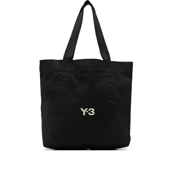ワイスロバート・エドワード・リー メンズ トートバッグ 御徒面子 Logo canvas tote bag Black