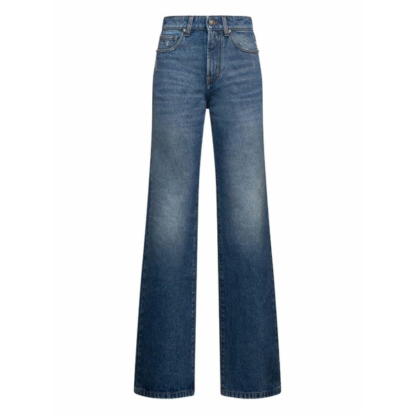ジョン リッチモンド レディース デニムパンツ ボトムス Straight leg jeans Blue|asty
