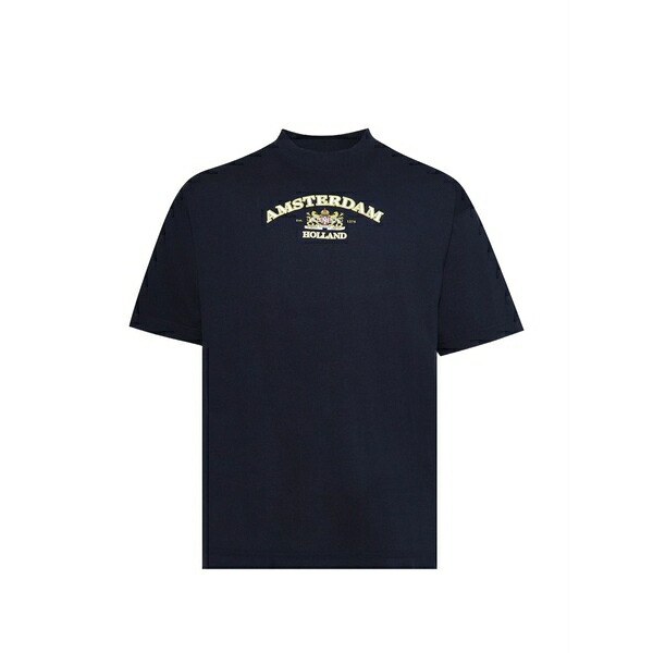 ヴェトモン メンズ プルオーバー トップス Holland tourist t-shirt Blue