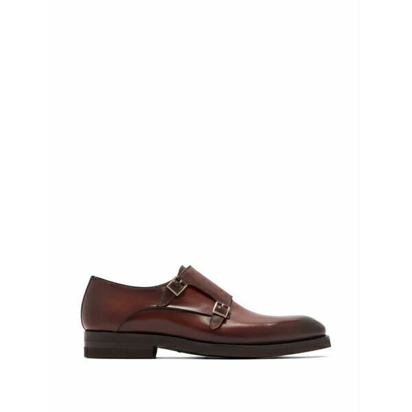 マグナーニ メンズ 御召しものシューズ シューズ Monk-strap derby shoes Brown