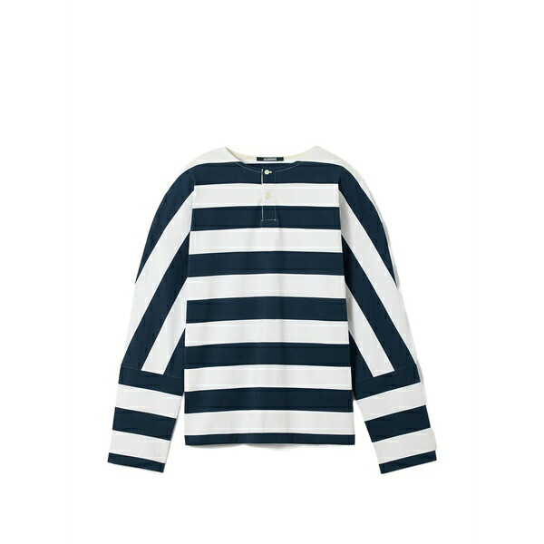 ジャクエムス メンズ プルオーバー トップス Mariniere t-shirt Blue