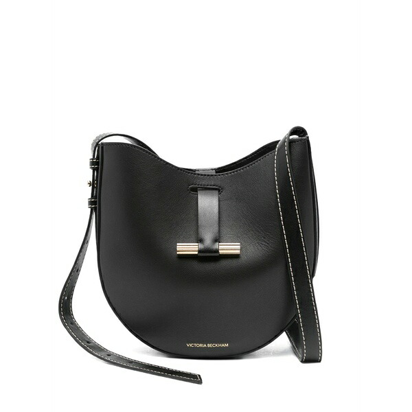 ヴィクトリア ベッカム レディース ショルダーバッグ 御徒面子 Half-moon clasp bag Black