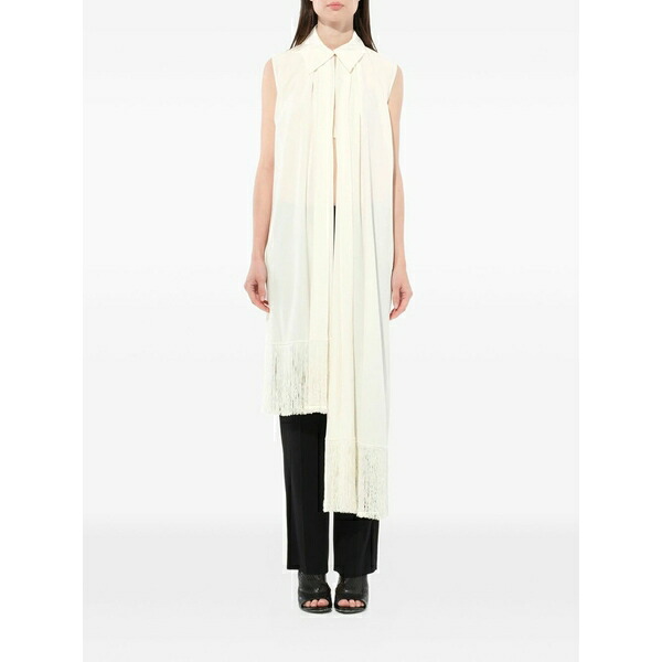 ジバンシー レディース プルオーバー トップス Silk blouse White