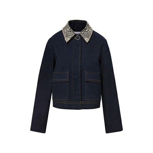 ヴェロニカ ベアード レディース 上衣＆上衣 アウター Barrington denim jacket Blue