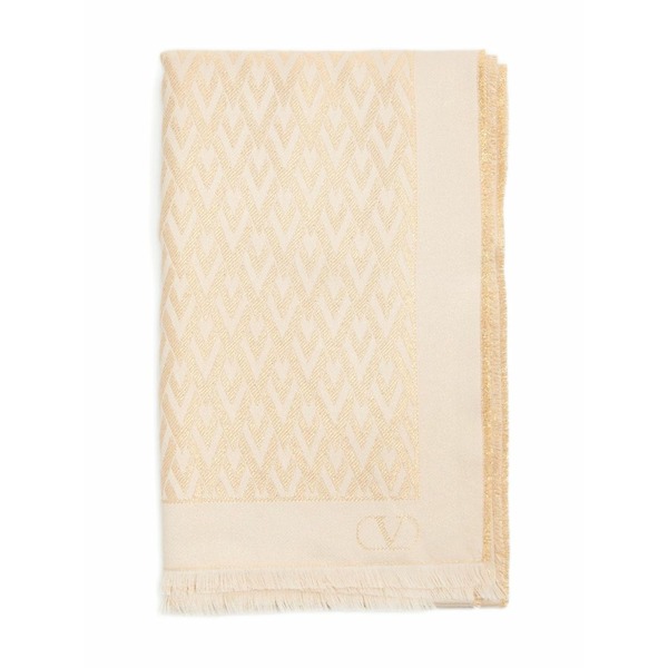 ヴァレンティノ ガラヴァーニ レディース えり巻き・袈裟・えり巻き 付属物 Toute la v silk stole Neutrals