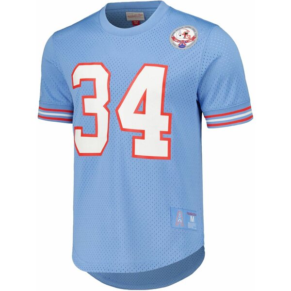 ミッチェル&ネス メンズ Tシャツ トップス Nfl n&n "oilers 1983 earl campbell" t-shirt Blue|asty