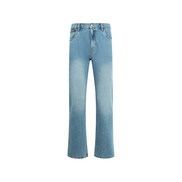 プレジャーズ メンズ ジーンズズボン下 ボトムス Rotten skull-embroidered jeans Blue