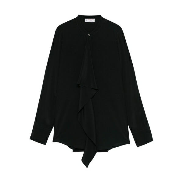 アルベルト ビアーニ レディース プルオーバー トップス Ruffled shirt Black