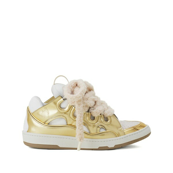 ランバン メンズ スニーカー シューズ Rope-lace sneakers White