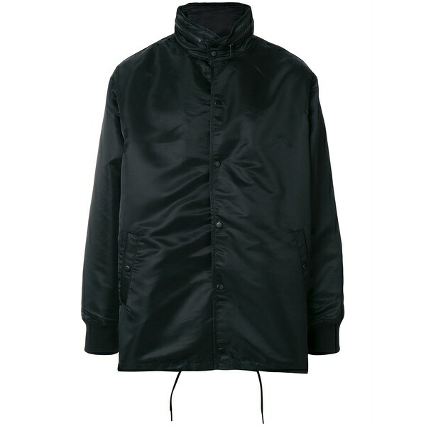 ワイスロバート・エドワード・リー メンズ 上衣＆上衣 アウター Boxy satin jacket Black