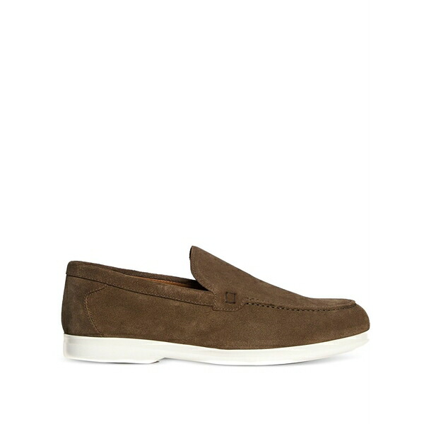 ドンカルズ メンズ スリッポン・ローファー シューズ Adler round-toe slip-on loafers Brown