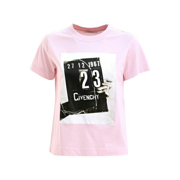 ジバンシー レディース プルオーバー トップス Clapperboard graphic t-shirt Pink