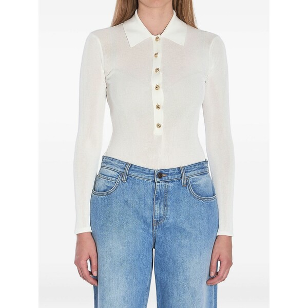 セルフ・ポートレイト レディース プルオーバー トップス Knitted body White