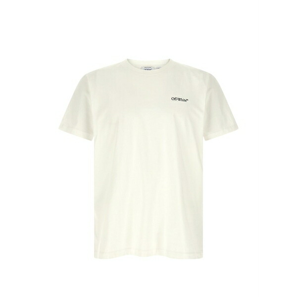 象牙色 メンズ プルオーバー トップス Metal arrow t-shirt White