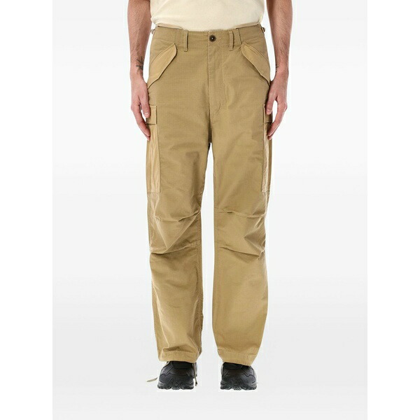 ナナミカ メンズ カジュアルパンツ ボトムス Ripstop cargo pants Neutrals|asty