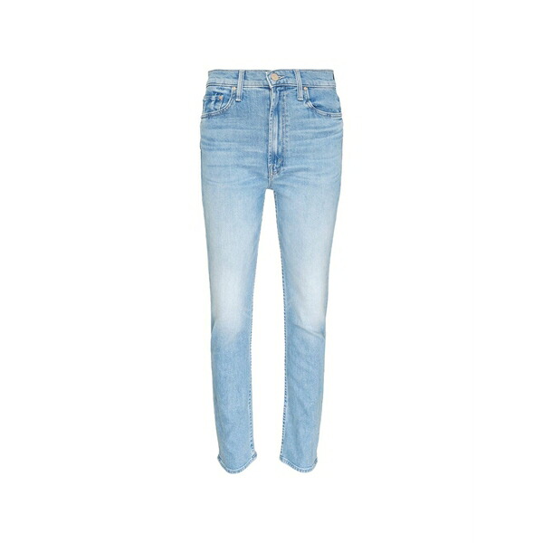 お母さん レディース ジーンズズボン下 ボトムス Rider hover jeans Blue
