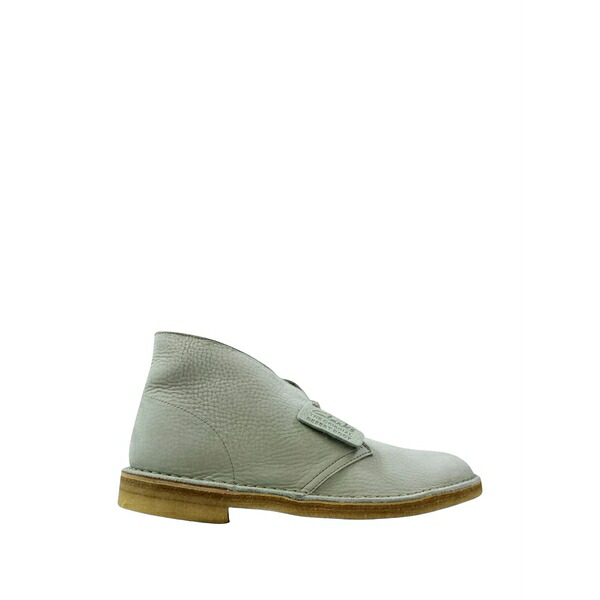クラークス メンズ ブーツ シューズ Suede desert boots Grey