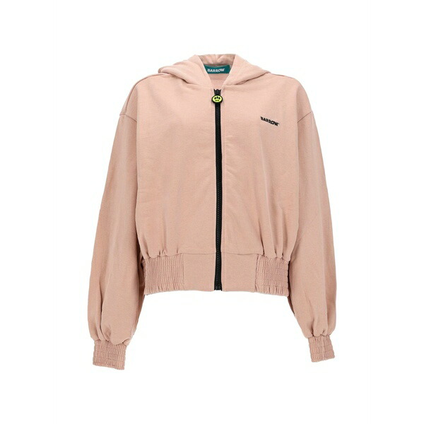 バロウ レディース パーカー・スウェットシャツ アウター Zip-up hoodie Neutrals