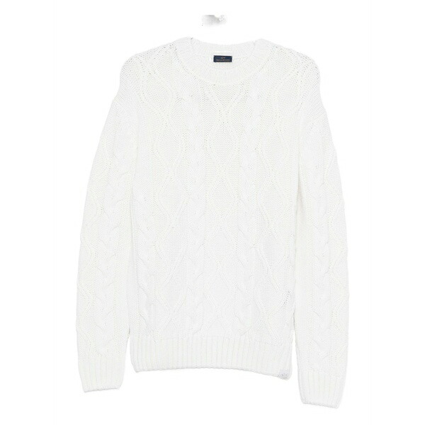 ポールアンドシャーク メンズ 編み物\u0026スウェーター アウター Merino wool sweater White