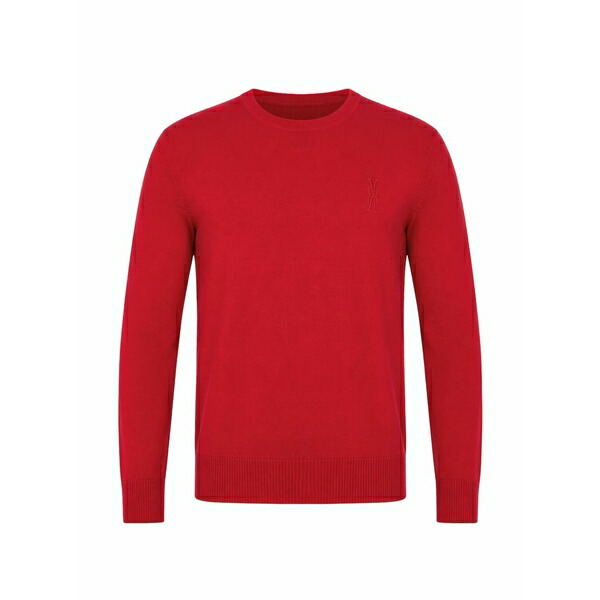 ビリオネア メンズ 編み物\u0026ティーシャツ アウター Wool crew-neck sweater Red