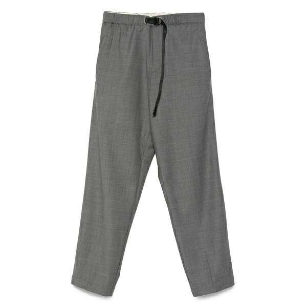 白いこと真砂 メンズ 心地好いズボン下 ボトムス Drawstring-fastening trousers Grey