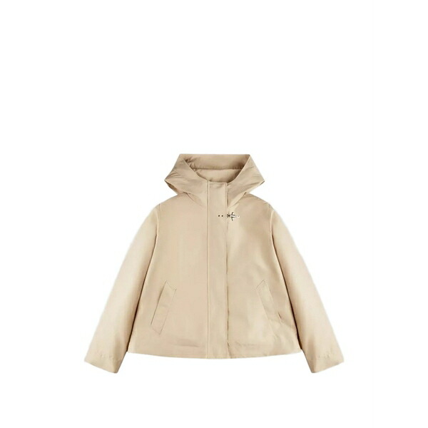 フェイ レディース 厚地の外套 アウター Hooded parka coat Neutrals