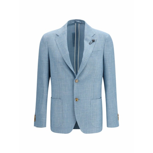 ラルディーニ メンズ 上衣＆上衣 アウター Patch pocket blazer Blue