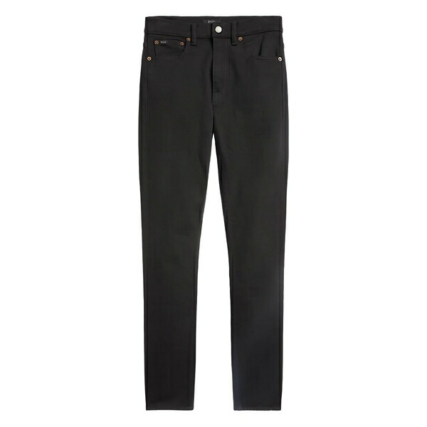 ラルフローレン レディース ジーンズズボン下 ボトムス High-rise jeans Black