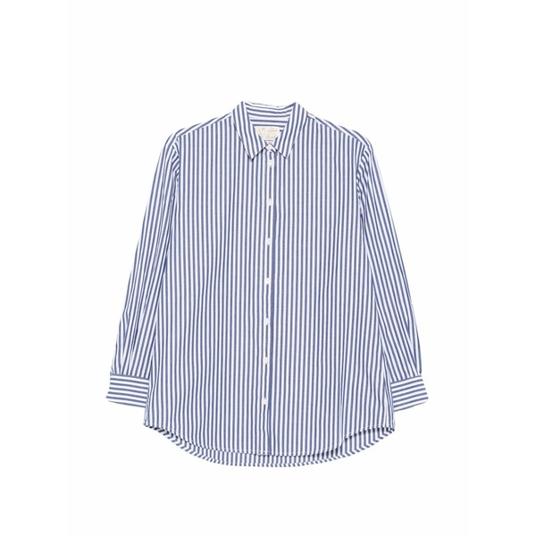 エムシーツーセイントバース レディース プルオーバー トップス Striped shirt Blue