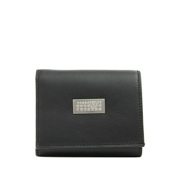 マルタンマルジェラ メンズ 金入れ 付属物 Numbers-plaque wallet Black