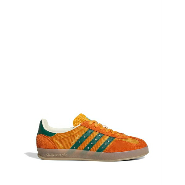 アディダス メンズ スニーカー シューズ X hardies gazelle indoor studded sneakers Orange