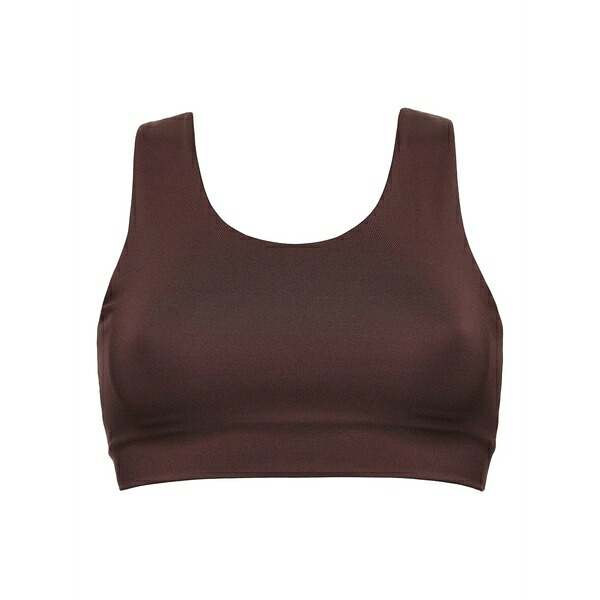 エレス レディース カットソー トップス Marie-jose sports bra Brown|asty