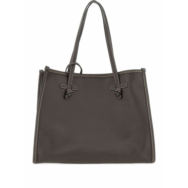 ジャンニ・キアリーニ レディース トートバッグ バッグ Marcella knotted-detail leather tote bag Brown｜asty 104,400円
