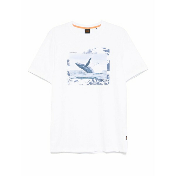 主任者 メンズ ティーシャツ トップス Dunetrace t-shirt White