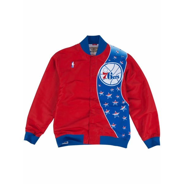 ミッチェル\u0026ネス メンズ 上衣＆上衣 アウター \"nba philadelphia 76ers 93-94\"" jacket Red"