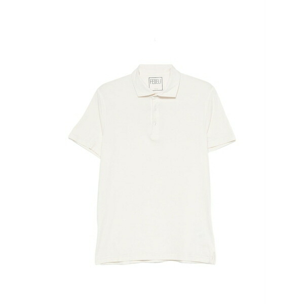 フェデーリ メンズ スポーツシャツ トップス Short-sleeve polo shirt Neutrals