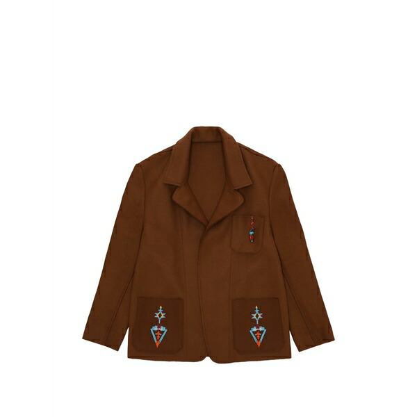 フォルテラ レディース 上衣＆上衣 アウター Fable blazer Brown